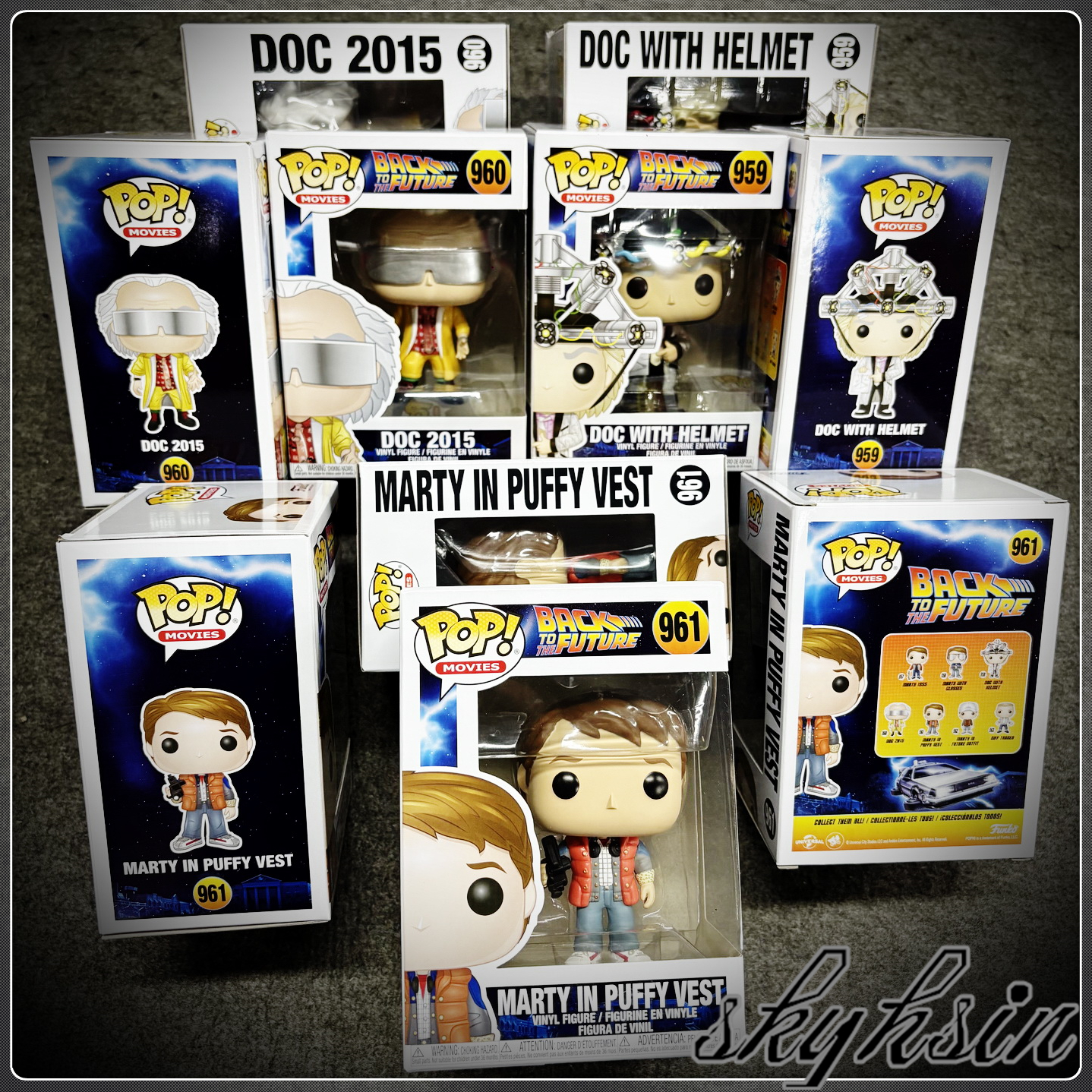 Funko Pop科幻穿越电影回到未来人偶公仔 马蒂博士德罗宁跑车手办