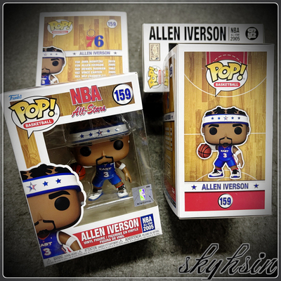 Funko2005NBAASG艾弗森手办