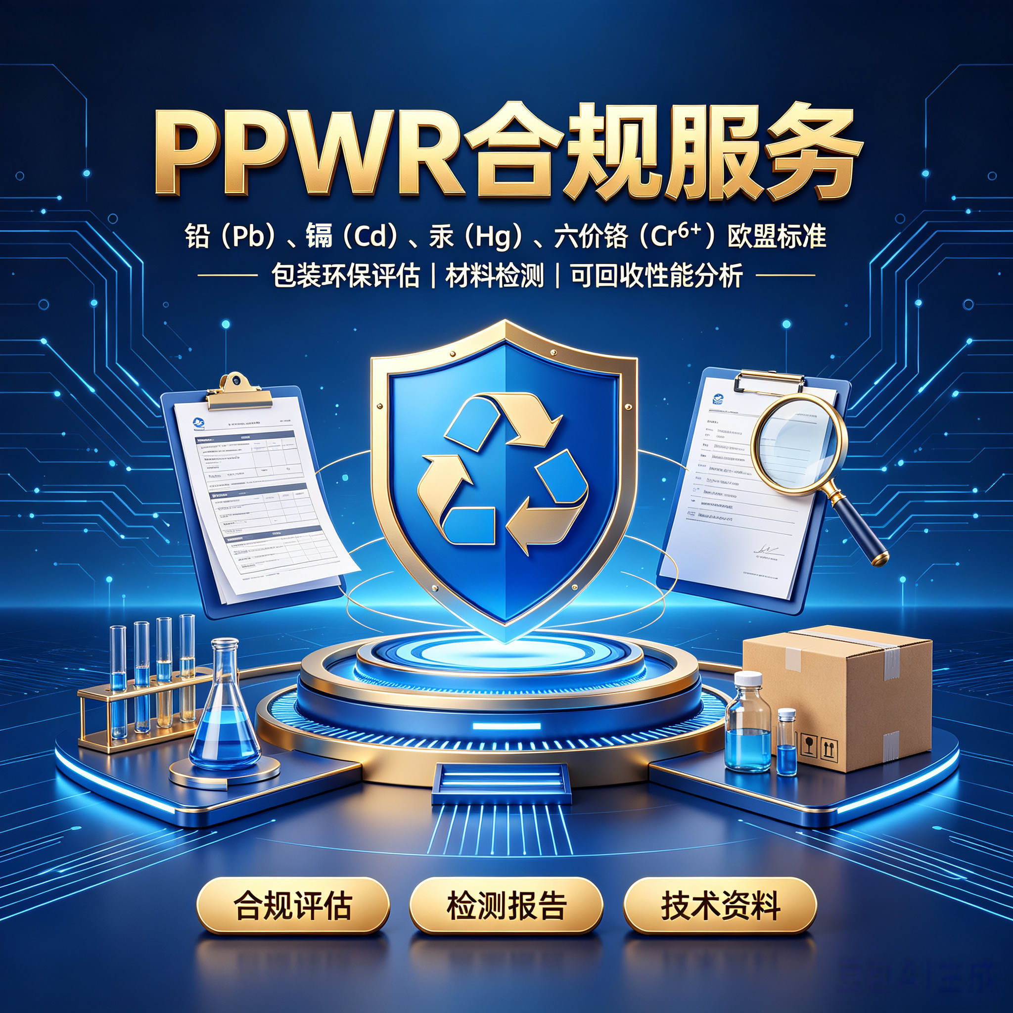PPWR认证GCCCEROHSreachFCC图片