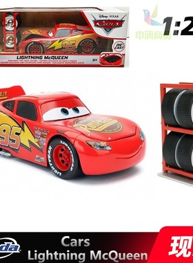 美国佳达 红色闪电麦昆 儿童生日玩具车合金大号Cars赛车总动员