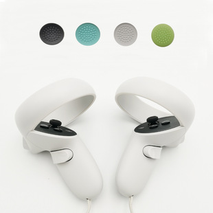 适用Oculus Quest1/2 pico 手柄摇杆帽按键硅胶保护壳帽配件4个