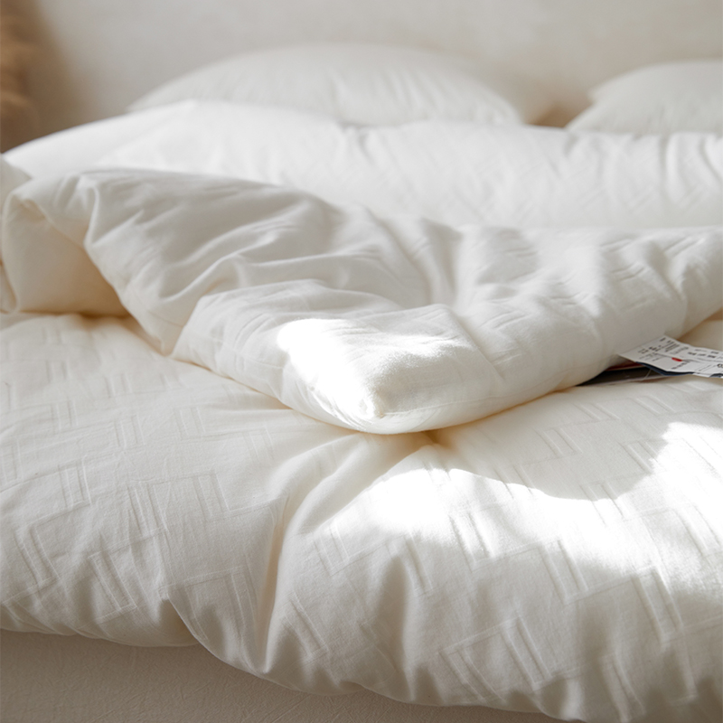 出口日本~A类生态全棉被芯单双人被子四季通用春秋被保暖加厚冬被