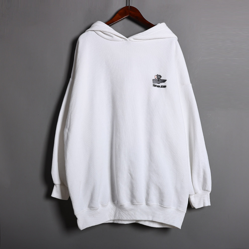 2026年春秋季款加绒连帽字母印花长袖连帽卫衣韩版情侣款百搭通勤