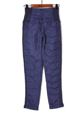 2023秋冬新品中高腰外穿羽绒裤女时尚修身显瘦加厚保暖简约长裤潮