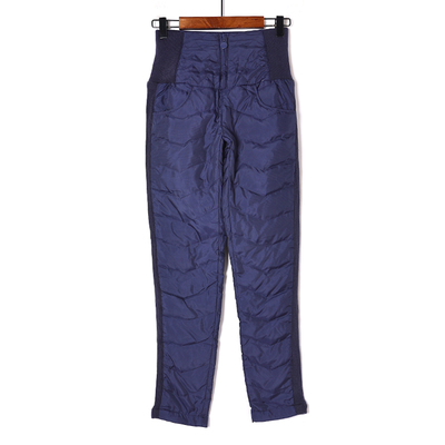 2023秋冬新品中高腰外穿羽绒裤女时尚修身显瘦加厚保暖简约长裤潮