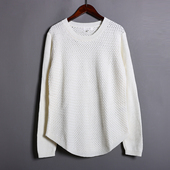 纯色套头毛衣宽松显瘦弹力气质针织衫 2025秋季 打底衫 圆领女装 新品