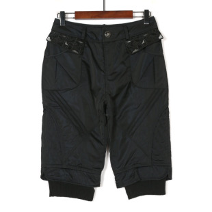 女士羽绒中裤 保暖裤 女时尚 显瘦加厚保暖简约直筒裤 修身 202春季