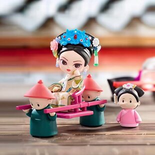 新品正版锦鲤拿趣甄嬛传四代盲盒潮玩摆件女生日礼物影视周边手办