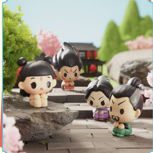 正版哪吒之魔童闹海2排排坐系列迷你公仔萌粒潮玩摆件盲盒女礼物