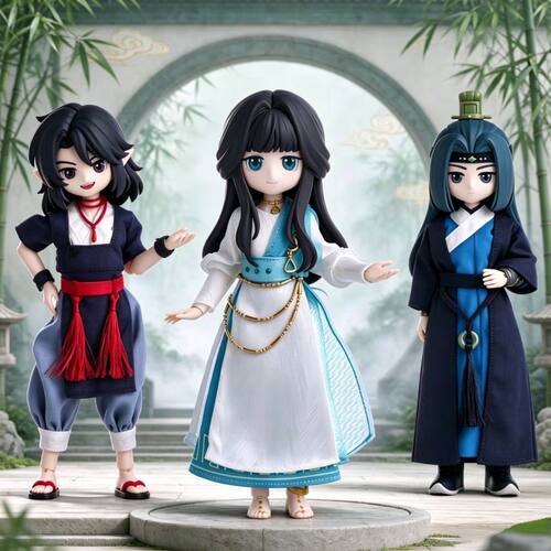 SIMONTOYS罗小黑蓝溪镇BJD盲盒