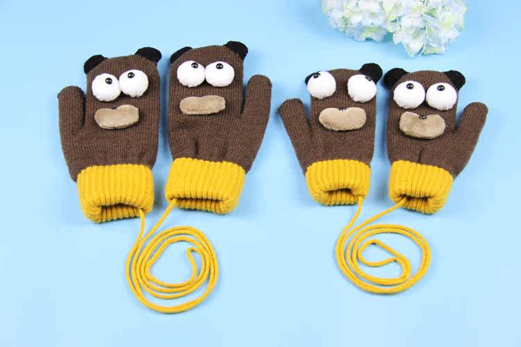 Gants pour enfants en de laine - Ref 2145223 Image 3