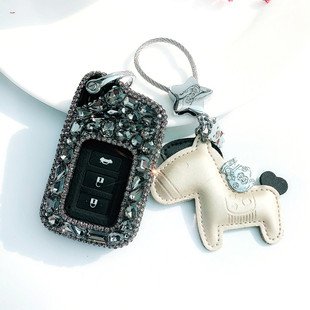 适合雷克萨斯ct200h钥匙套nx200专用老款es300h装饰rx300可爱女钻