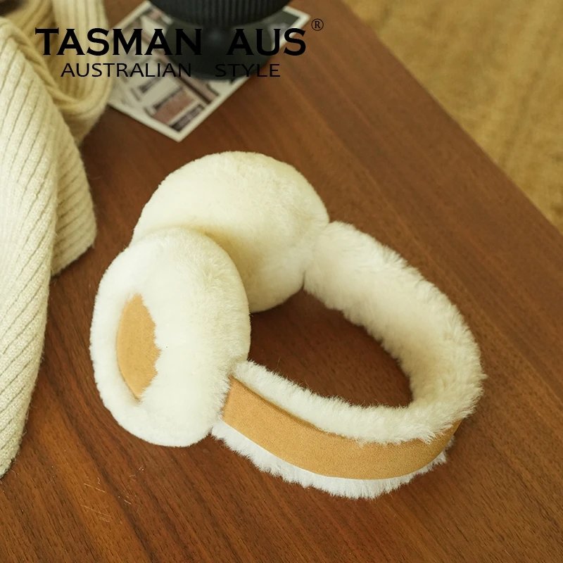 澳洲TASMAN AUS羊毛保暖骑毛骑行车罩女冬天耳包耳套耳帽护耳朵