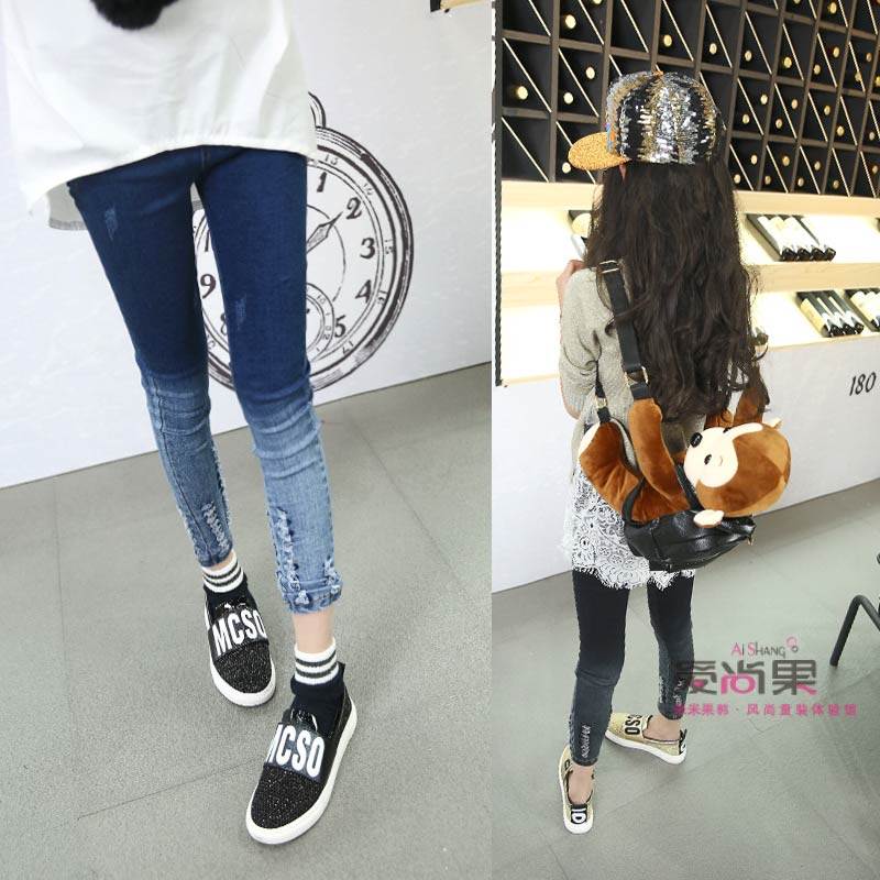 Pantalon fille en toile - Ref 2061260 Image 1