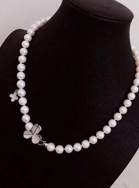 幸运草礼服旗袍可做手链淡水珍珠