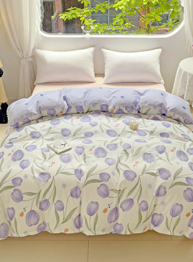 纯棉被套单件夏季1.5米全棉家用单双人200x230cm薄款学生宿舍被罩