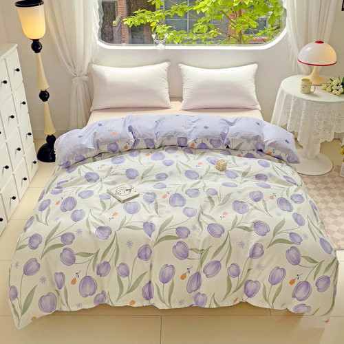 纯棉被套单件夏季1.5米全棉家用单双人200x230cm薄款学生宿舍被罩