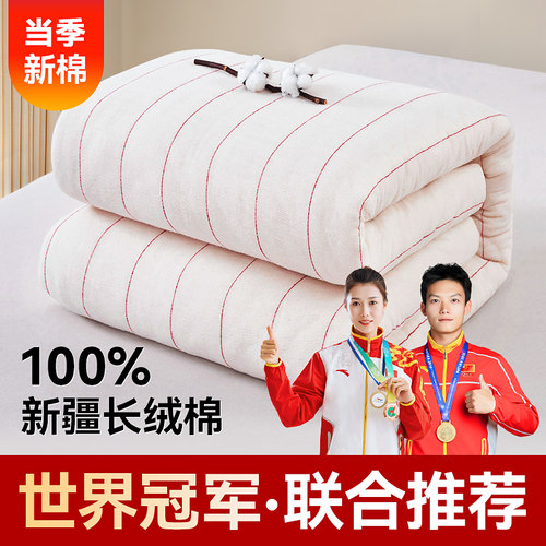 【品质优等】新疆一级长绒棉花被