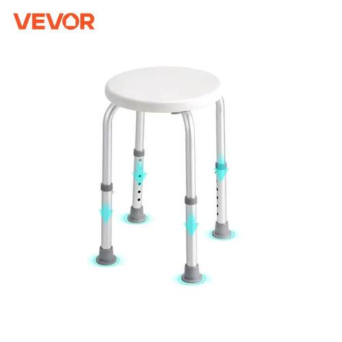 Shower Chair for Inside Shower Adjustable Height Showe