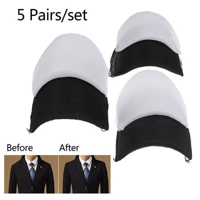 5Pairs T-shirt Clothes Shoulder Pad Soft Padded Encryption