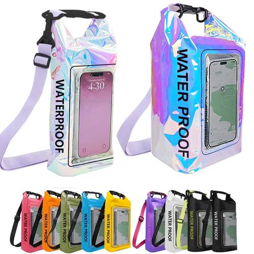 2L 5L Dry Bag Swimming Pack Touch Screen Outdoor Waterproof