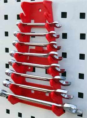 Plastic Wrench Rack Organizer Wall Mounted Tray Sockets Stor