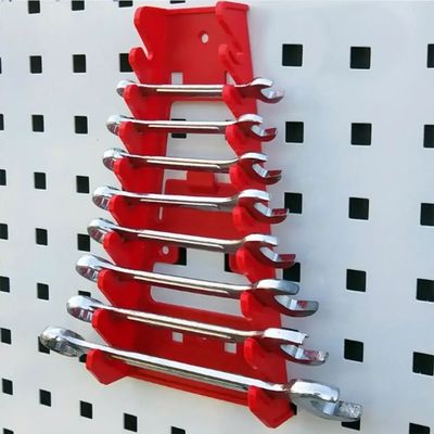 Plastic Wrench Rack Organizer Wall Mounted Tray Sockets Stor