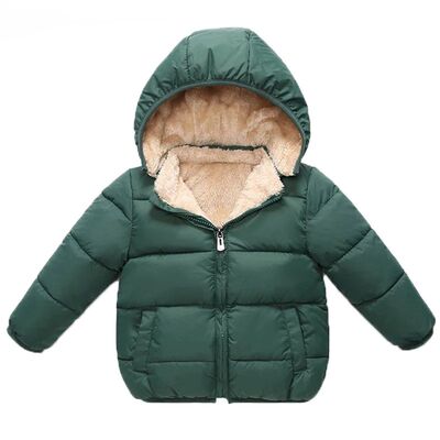 Baby Kids Boys Jackets Winter Thick Coats Warm Cashmere Oute