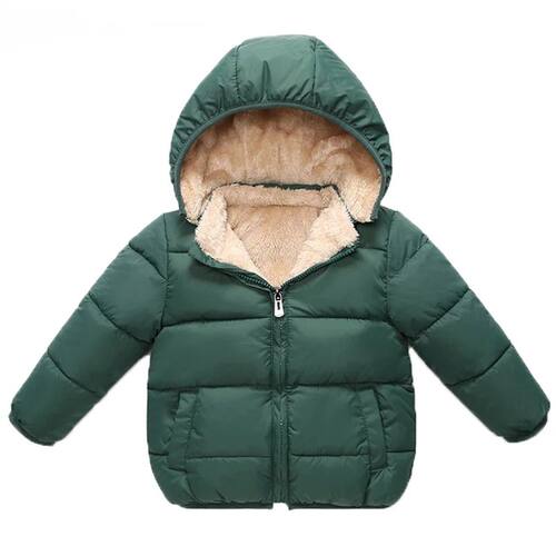 Baby Kids Boys Jackets Winter Thick Coats Warm Cashmere Oute