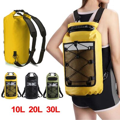 Swimming PVC Pack Dry Bag Backpack for Women Men 10L 20L Wat