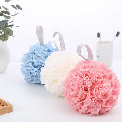 Soft Bath Scrub Bath Ball Body Clean Bath Puff Bathroom Supp
