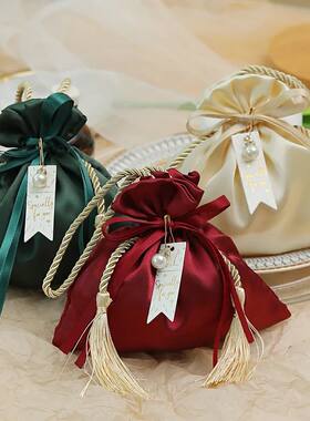 Luxury Packing Drawstring Velvet Pouch Sachet Gift Bag