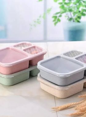 Separate Lunch Box Portable Bento Box Lunchbox Leakproof Foo