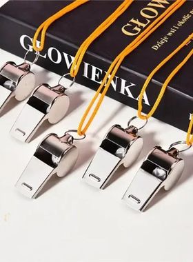 1PC Referee Whistles Metal Whistles Stainless Steel Metal
