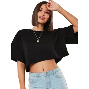 Cotton Women Short Sleeve Dance Running Clothes Yoga Fitness