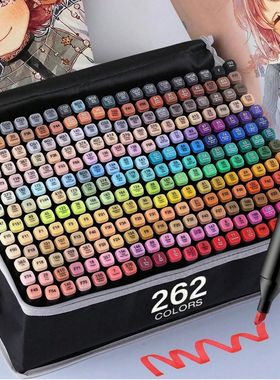 24/36/48/60/80/120/168/262 Colors Alcohol Drawing Markers Du