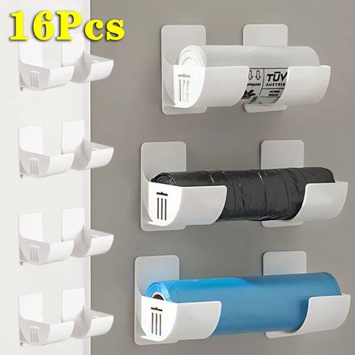Wall Mounted Organizer No Hole Storage Tray Kitchen Shelf