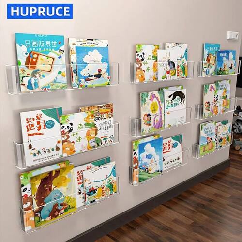 Organizer Picture Book Display Cabinet Bookshelf Children's