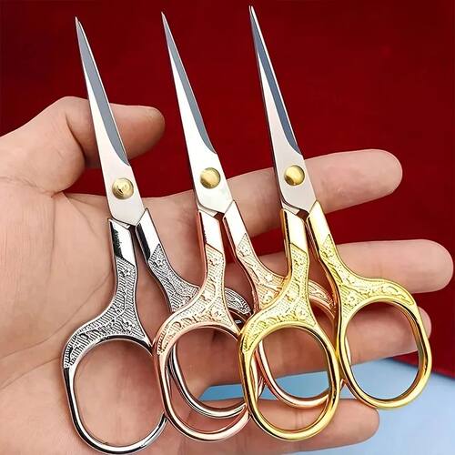 Sewing Scissors Stainless Steel Retro Embroidery Tailor