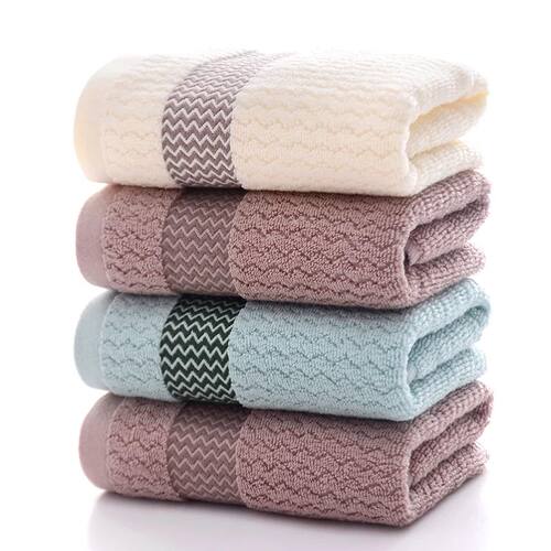 2 Towels Thickened Absorbent Towel Pure Cotton Quick Absorbe