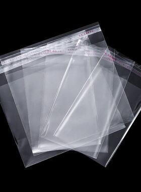 100pcs Transparent Self Adhesive Seal Bags OPP Plastic