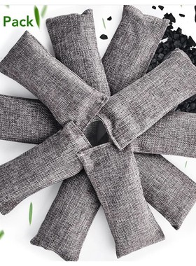 10pcs Bamboo Charcoal Bags Air Purification Activated Charco