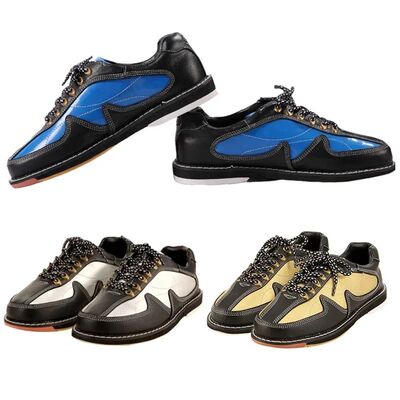 Mens Bowling Shoes Skidproof Sole Breathable Sneakers