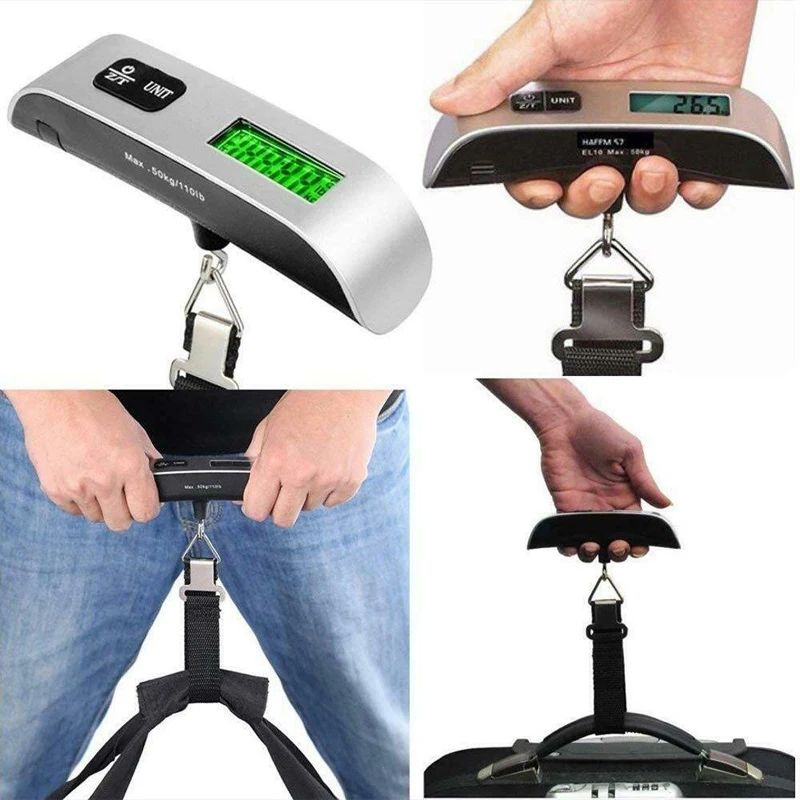 Digital Scale Electronic Balance Portable 50kg 10g  Kitchen