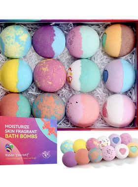 Bath Bombs for Women   Natural Wonderful Fizz E