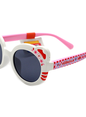 安比儿童太阳镜男童墨镜女童遮阳镜宝宝护眼墨镜时尚儿童镜A21248