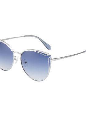 花雨伞太阳镜女新款韩版时尚复古墨镜大脸潮防紫外线AP11733