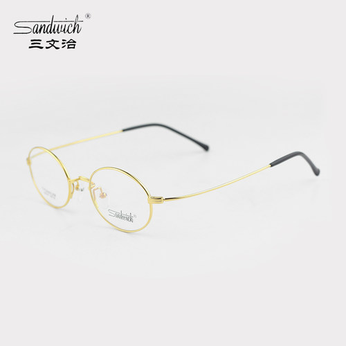 男女款纯钛近视眼镜架