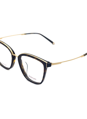 Hickmann/海歌漫眼镜框近视时尚全框个性多边男女眼镜架 HIC6020T