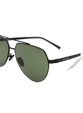 KHDESIGN/明治新款时尚太阳眼镜防紫外线飞行员式高级感墨镜S2218